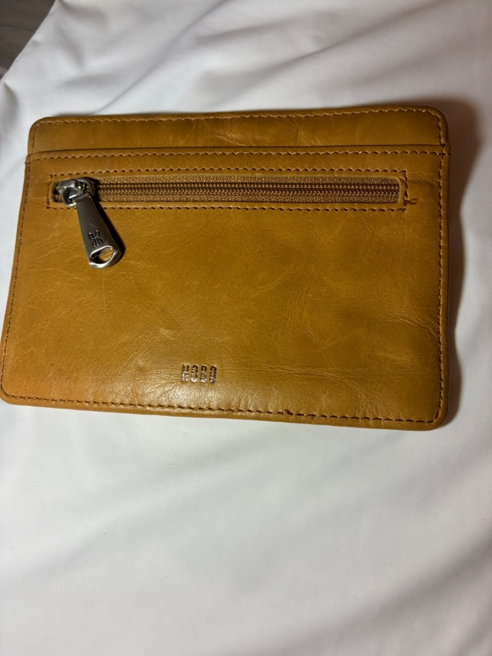 HOBO‎ Leather Card Wallet - Mustard